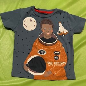 Piccolina kids 2T astronaut Mae Jemison T-Shirt